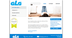 Desktop Screenshot of glg-gmbh.de